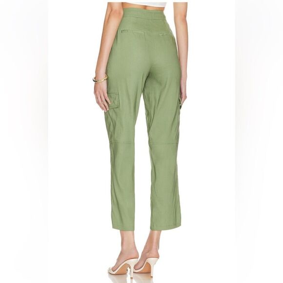 NEW Simkhai Carolina Utility Pant Verde Green Size 10 - Picture 2 of 12
